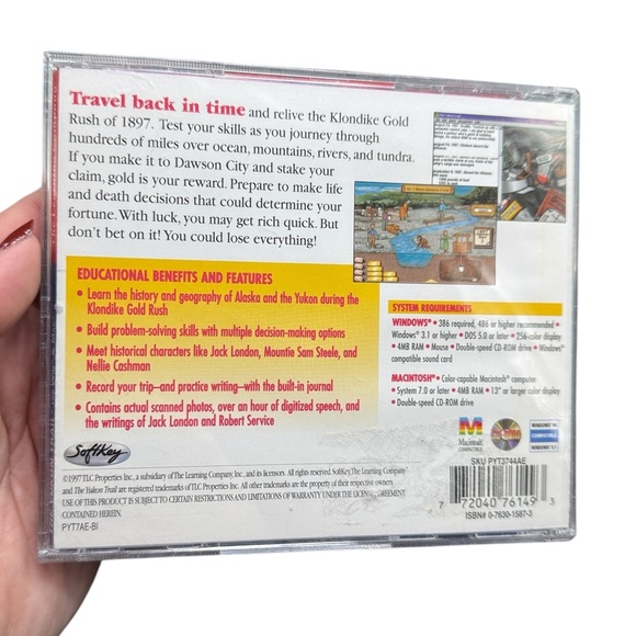 Vintage 90s PC Game Lot Educational Computer Games The Learning Company - Picture 7 of 10